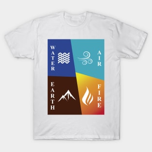 Nature Element Symbols T-Shirt